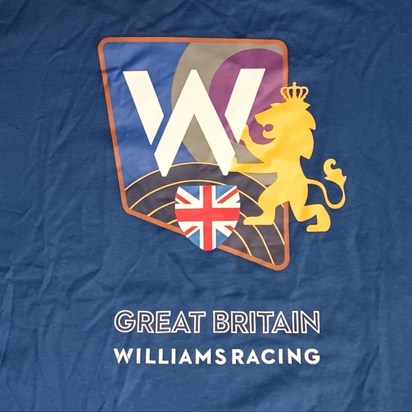 Williams Racing Great Britain Formula One Race Cat t-shirt Official Merchandise - Picture 8 of 8